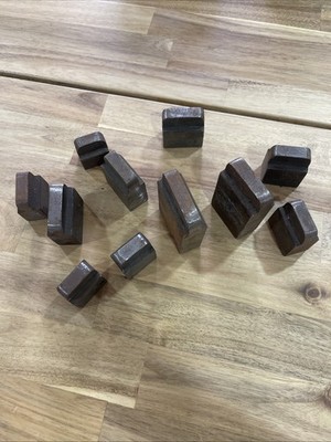 Lot Machinist V Blocks Steel Setup Blocks Precision Shop Tools Mixed Sizes