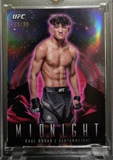 Topps 2024 Midnight UFC Twilight Raul Rosas Bantamweight #85 Serial N- 9/99