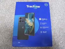 Brand New Tracfone Motorola Moto G 5G 128GB 6.7 LCD HD DISPLAY Gray 2025