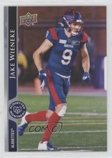2021 Upper Deck CFL Jake Wieneke #78 2j2