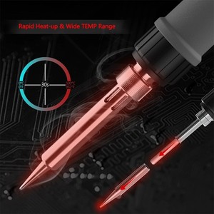 90W Kit de soudure en fer Outils de soudage électrique Conseils pour souder Température réglable