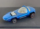 Vintage Hot Wheels Redline 1968 EPIC Blue Silhouette US - White Int., NO RESERVE