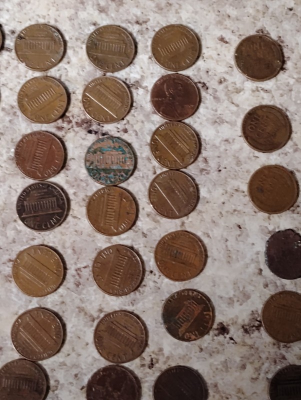 Lincoln Memorial Small Cent Mixed Lot, Circulated Business Strike, Uncertified