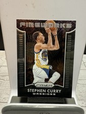 2015-16 Panini Prizm Stephen Curry Golden State Warriors Fireworks Insert