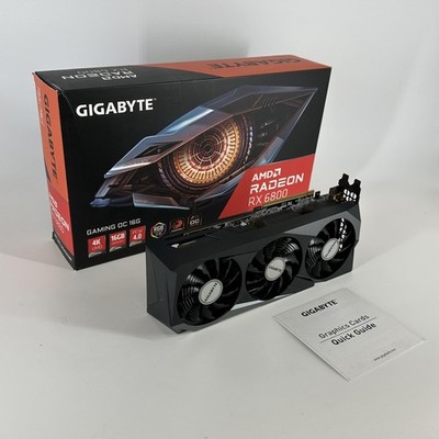 GIGABYTE Gaming OC Radeon RX 6800 16GB RAM - Graphics Card - Very Good Condition