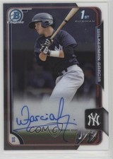 2015 Bowman Chrome Prospects Auto Wilkerman Garcia #BCAP-WG Auto v9t