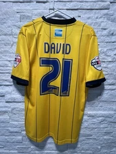 Errea Brighton Hove Albion Away 2013/14 David #21 England Soccer Jersey