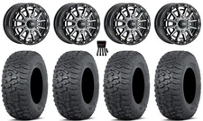 ITP SD10 Bdlk 15x6.5 Wheels GM 32" Terra Hook Tires Can-Am Maverick R
