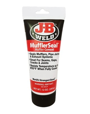 MufflerSeal Muffler Cement Plastic Tube 12 oz., Model Number: 37912
