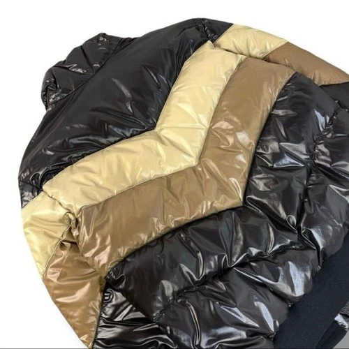 MONCLER CHINE Down Jacket Black Beige Brown Tag 2 M Men's Japan image 5