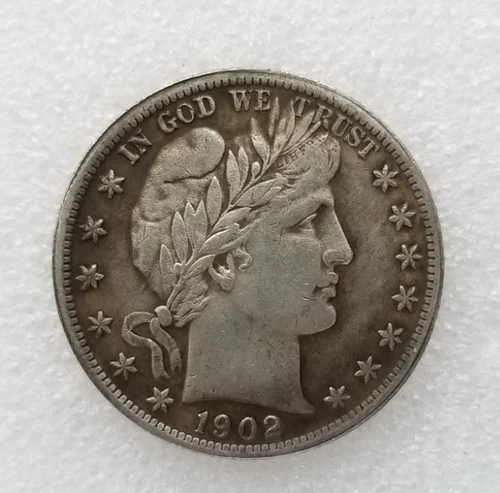 Nice 1902-S Barber Half Dollar 50c High Grade A++++