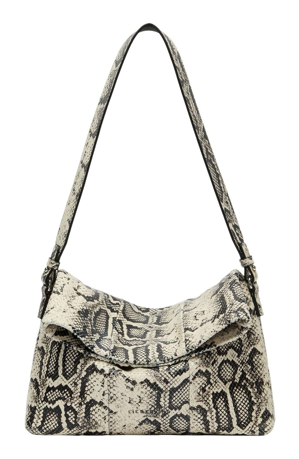 LIEBESKIND BERLIN shoulder bag Fiona Snake Hobo S Milk