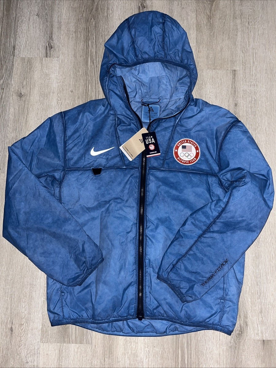 Nike ACG Team USA Olympic Therma-Fit ADV Jacket Mens Size Medium M Nike ACG Team USA Olympic Therma-Fit ADV Jacket Mens Size Medium M