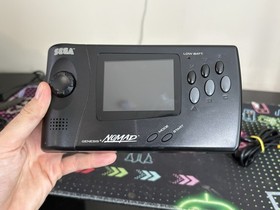 SEGA Genesis Nomad IPS  + recap + cables  + Games And Controller