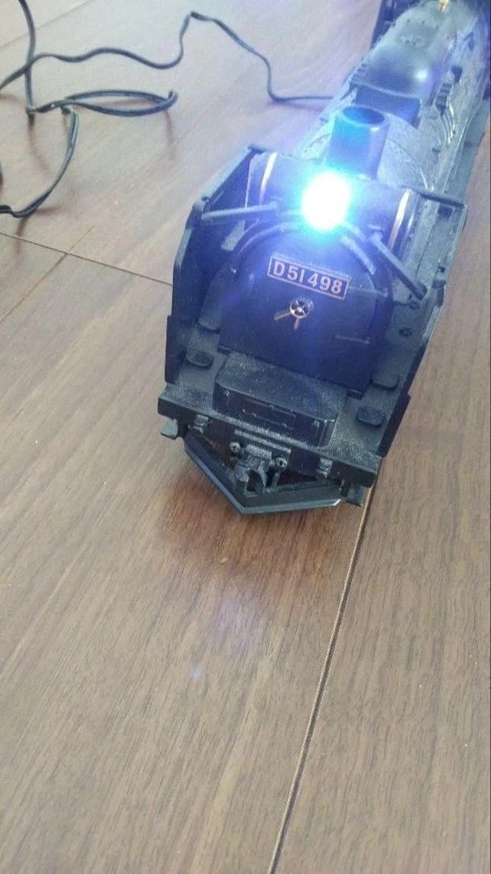 Atomic Big Scale Rc Steam Locomotive D51 Remote Control Train Set With Freight - Image 2 of 4