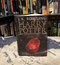 Harry Potter & the Philosopher's Stone - JK Rowling - Adult Cover, 1st/1st Print