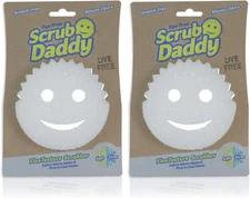 Sponge - Dye Free - Scratch-Free Scrubber for Dishes and Home, Odor Resistant, S