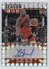 2024-25 Panini Mosaic Rookie Season Ticket Jamal Shead #RST-JML Auto RC 0nn9