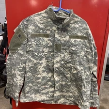 Camo Combat Coat Jacket Medium  Short  Army Digital Green Fr11