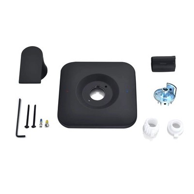 1* Black Stainless Steel Shower Handle Kit Fit For T2471BL Posi-Temp Valve