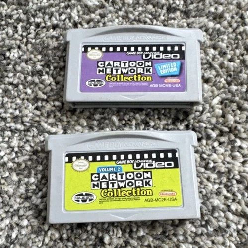 New ListingMajesco Game Boy Advance Video Cartoon Network Collection Vol 1 LE & Vol 2 E