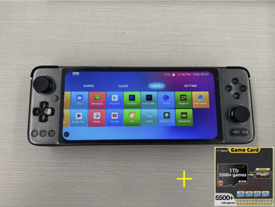 GPD XP Handheld Game Console w/Accessories, 5500+ Games card bundle, Good Con.