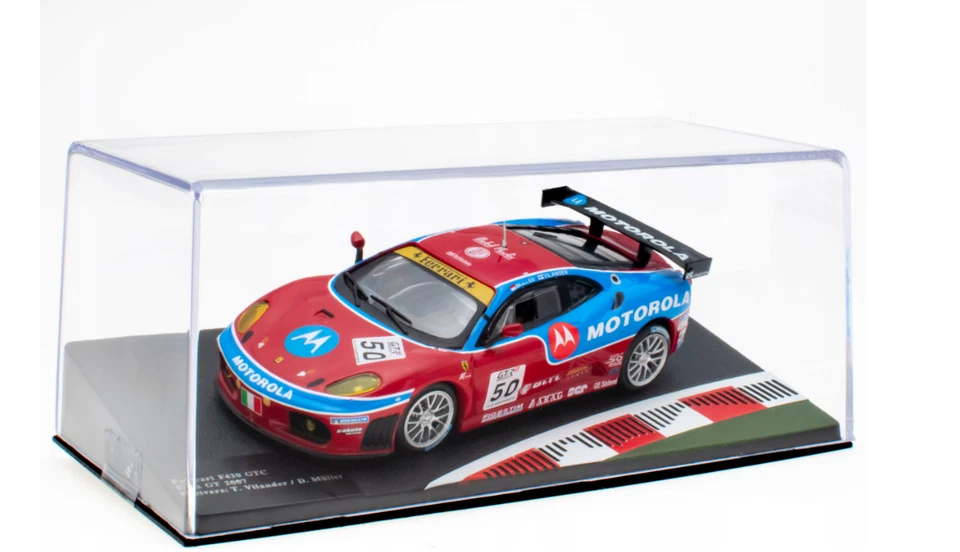 Ferrari F430 GTC 2007 FIA GT Championship 1/43 Diecast Model Car IXO Altaya - Image 3 of 4