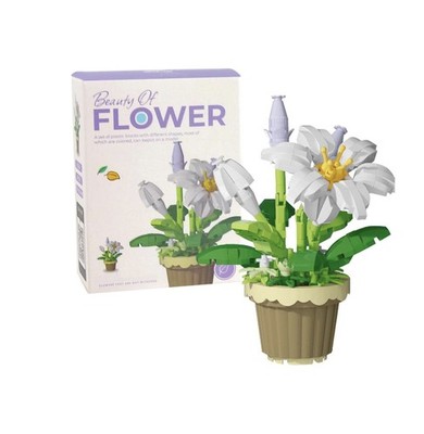 Wisolt Flower Building Set with Building Blocks for Girls' /BOY