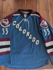 Authentic Team Issued Reebok Edge 1.0 Colorado Avalanche 2005/2007 Blueberry 56