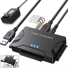 USB 3.0 to IDE/SATA 2.5"/3.5" SATA/IDE/SSD Hard Drive Storage Converter Adapter