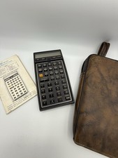 Vintage Hewlett Packard HP 41CV Calculator TESTED  WORKING W Original Handbook