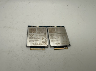 Lot of 2 Quectel EM12-G M.2 LTE Cat 12 Modem