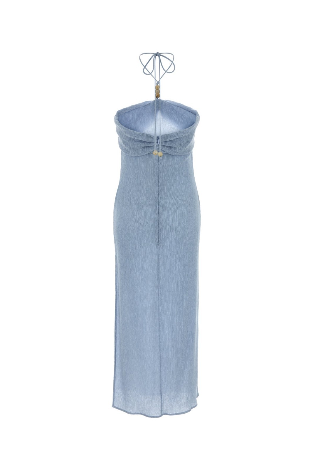 MAGDA BUTRYM Light Blue Stretch Lyocell Blend Dress New & Authentic image 2