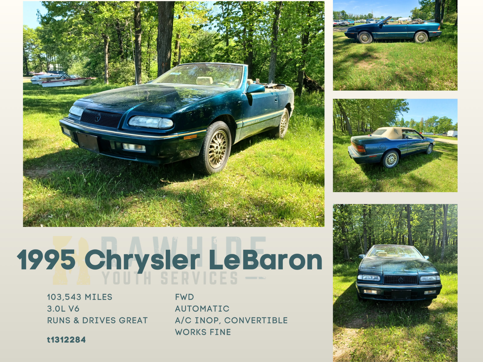 1995 Chrysler LeBaron for sale in New London Wisconsin