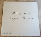 Rolling Stones LP Beggars Banquet UK Unboxed Decca 1st Press 1K 1K SUPERB AUDIO+