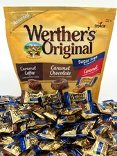 Werther’s Original Sugar-Free, Assortment Flavors, Bulk Hard Candies (1 Pound)