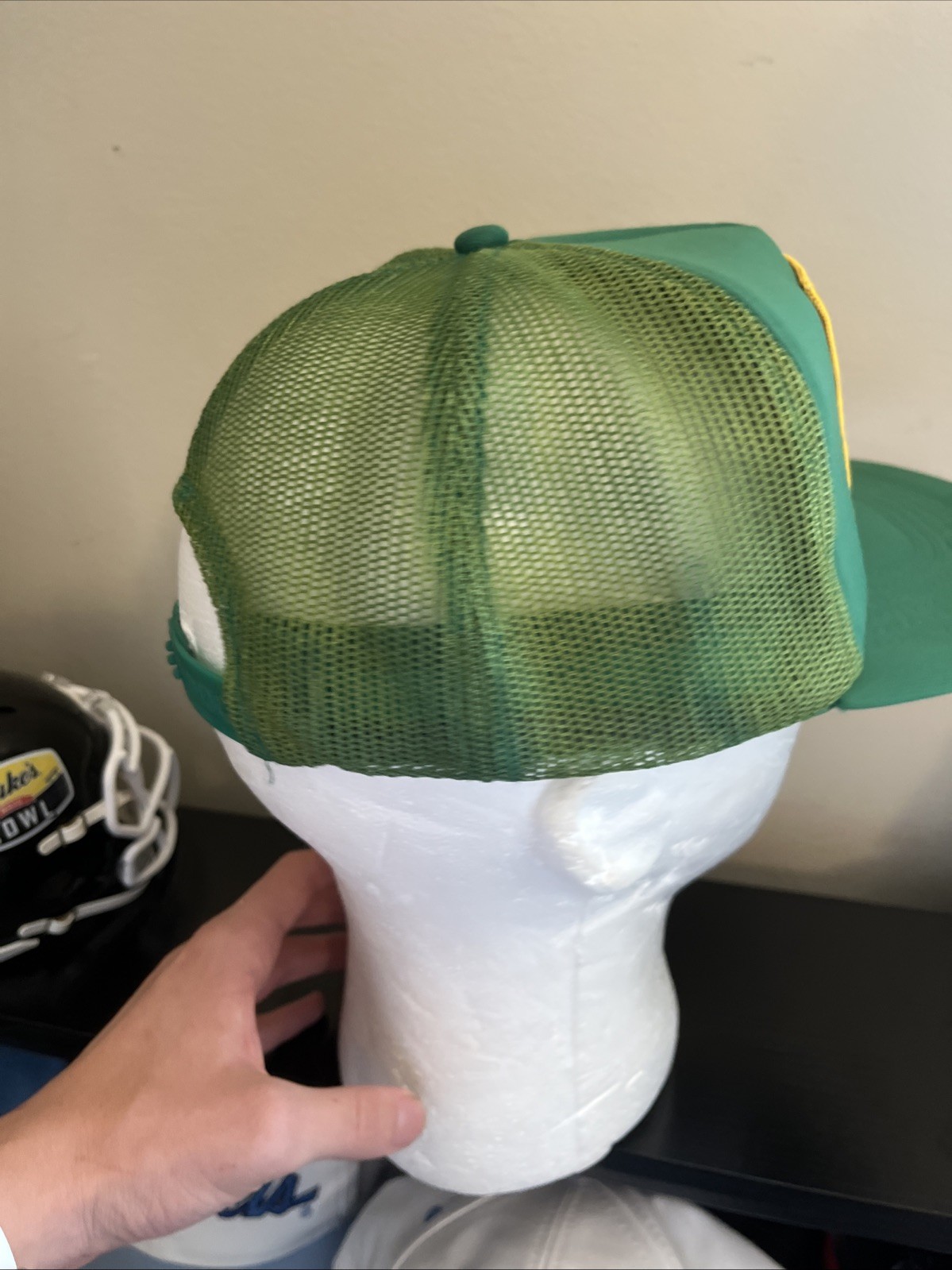 Panama Hat Adjustable Snapback Green - image 7