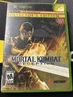 Mortal Kombat: Deception Kollector's Edition Microsoft Xbox Original 2004 CIB