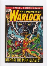 WARLOCK #1 [1972 VG] "NIGHT OF THE MAN-BEAST!"