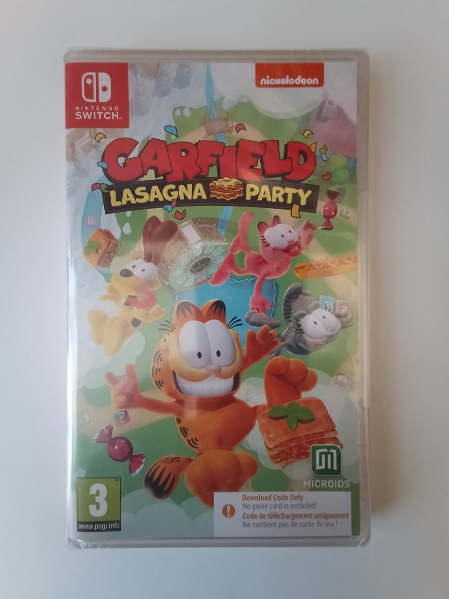 新品未開封 シュリンク付き　任天堂Garfield Lasagna Party Amazon.com: Garfield's Lasagna Party - For Nintendo Switch