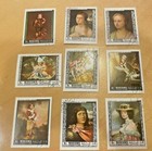 Manama Stamps- Old Master Series- Lot of 9 — photo 1