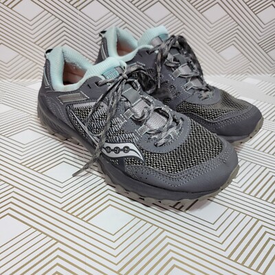 Saucony Excursion TR13 Sneakers Womens Size 9½ Gray Trail Running Shoes S10526-6