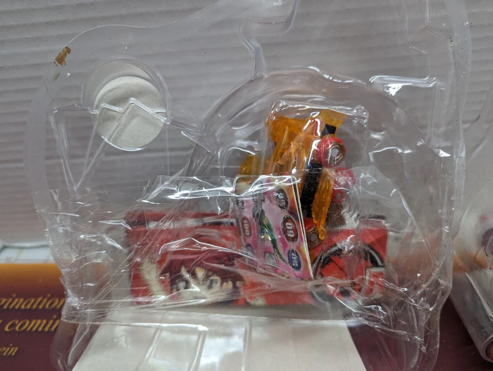 2 Mattel Mecard Deluxe KANGSHI, MIRINAE Figura Acción Batalla Juego en burbuja. D1 Foto 3 de 4