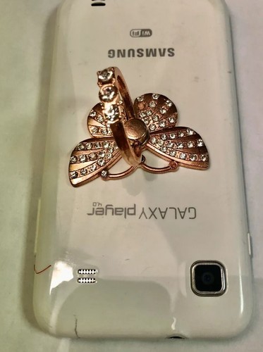 Universal 360 Rotating Finger Ring Stand Holder Bling For Cell Phone Butterfly - Photo 6 sur 7