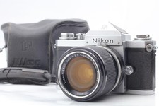 Nikon F 35mm Film Camera w/ Eyelevel Finder 43-86mm F3.5 Lens from Japan  EXC 5  