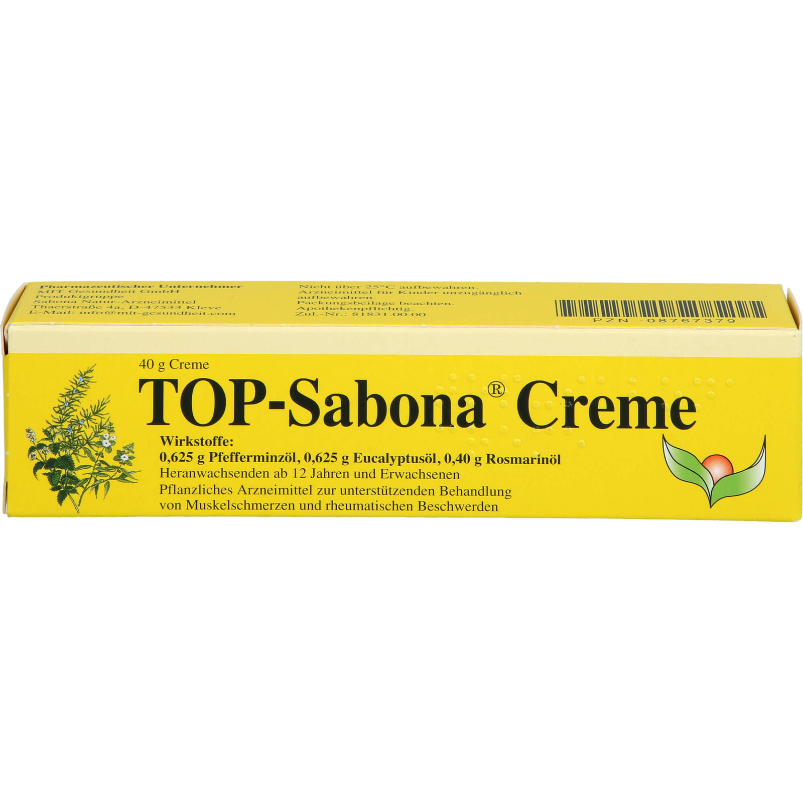 TOP-Sabona Creme, 40 g Creme 8767379