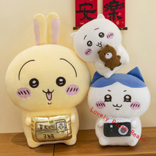 Cartoon Chiikawa Plush Doll 30/40/55/65cm Usagi Hachiware Figure Stuffed Toy New