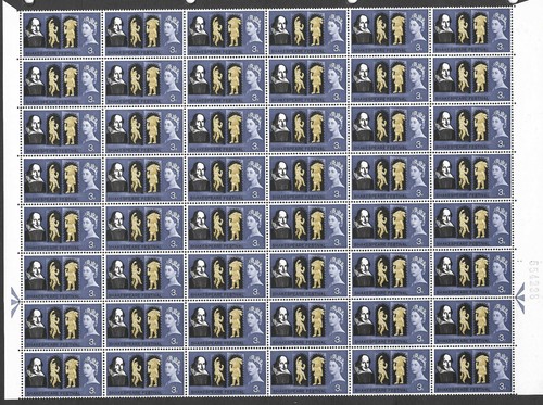 Sg 646a 1964 Shakespeare Festival 3d (Ord) with variety & MCF UNMOUNTED MINT - 第 1/1 張圖片