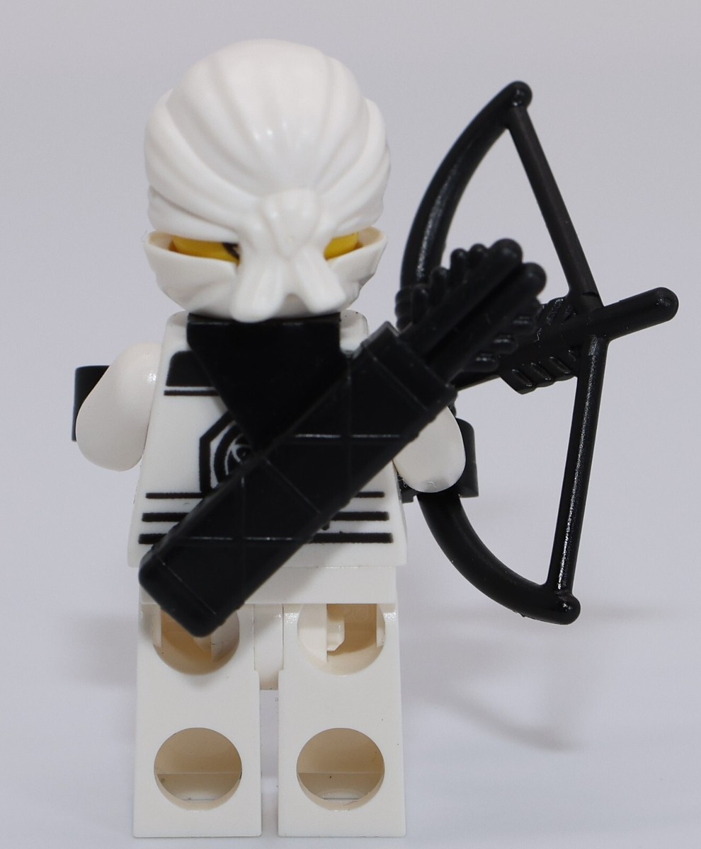 N♡ LEGO Zane The LEGO Ninjago Movie Black Quiver White Ninja