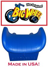 Blue SADDLEBACK SEAT for The Original Big Wheel Racer with 6.25" Spacing